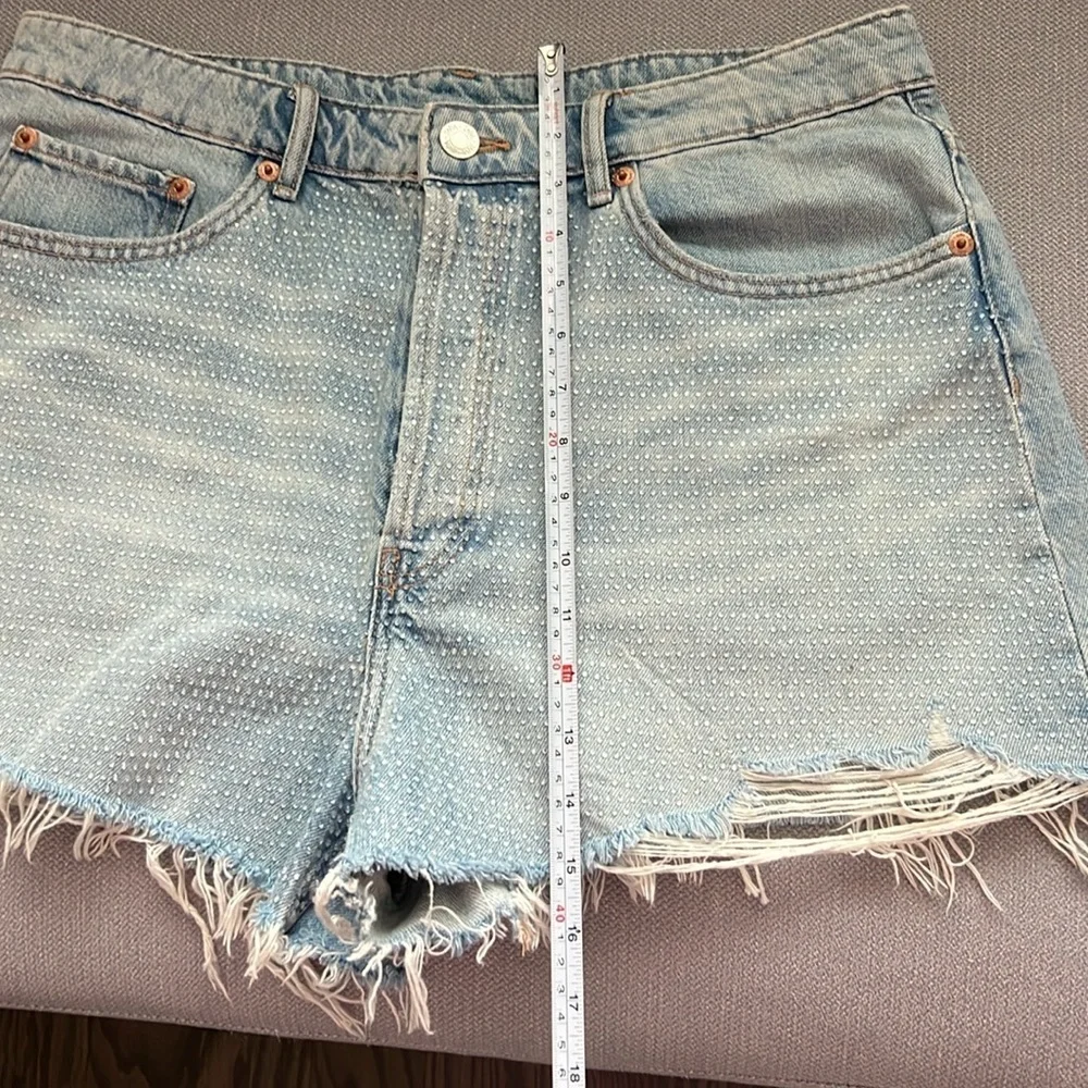 Zara Blue Denim Women's Shorts